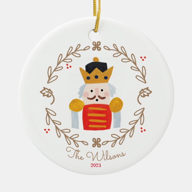 Nutcracker Prince Ornament (Framsidan)