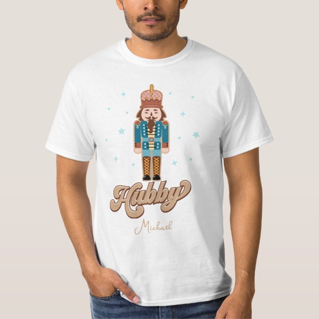 Nutcracker Princess Fairy Hubby Wifey Coffee T Shirt (Framsida)