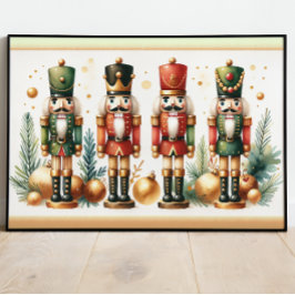Nutcracker Quartet Parad Poster