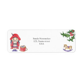 Nutcracker Returadress Etikett