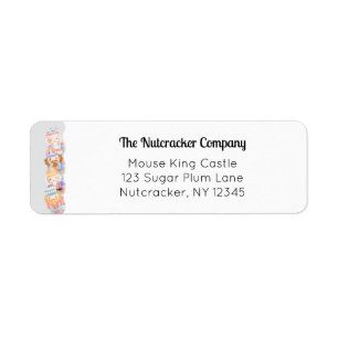 Nutcracker Returadress Etikett