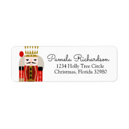 Nutcracker-Returetiketter Returadress Etikett