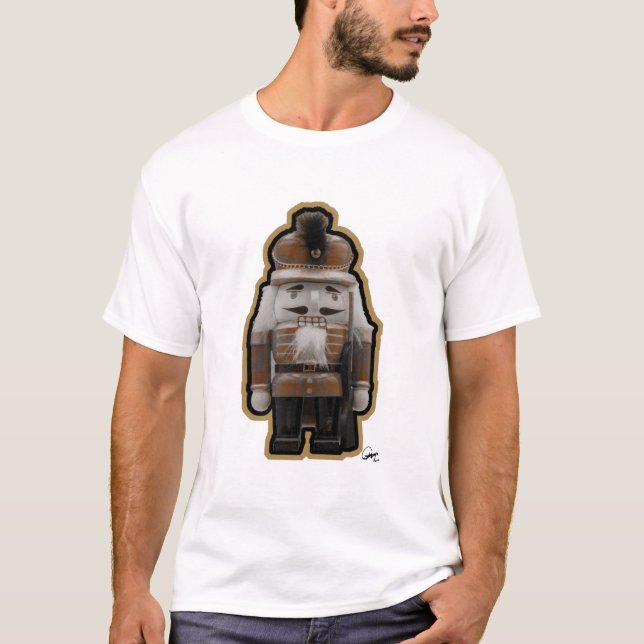 Nutcracker - Röd soldat Ghost of Present T Shirt (Framsida)