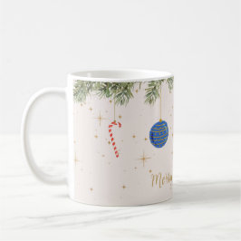 Nutcracker rosa guld kaffemugg
