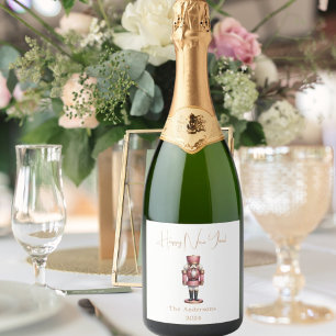 Nutcracker rosa vit, enkel jul