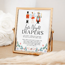 Nutcracker Sent Natt Kidnappare Julbabyskor Poster