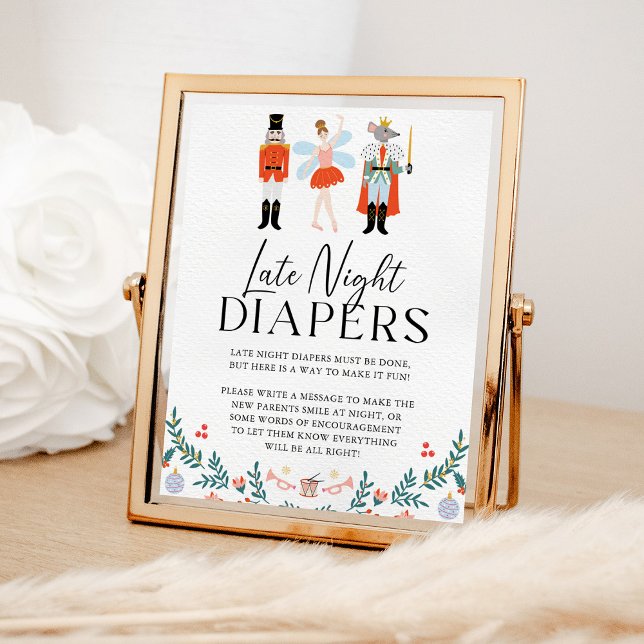 Nutcracker Sent Natt Kidnappare Julbabyskor Poster (Skapare uppladdad)