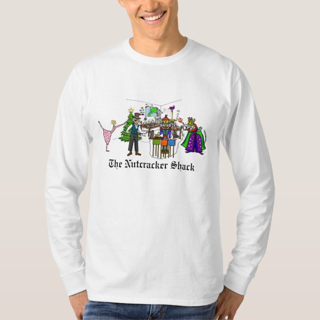 Nutcracker Shack Ham Radio T-Shirt (Framsida)