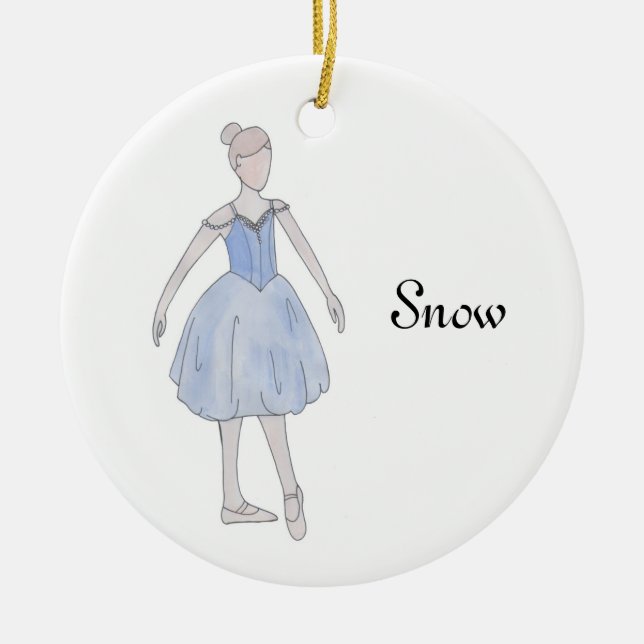 Nutcracker Snö Keepsak Ornament (Framsidan)