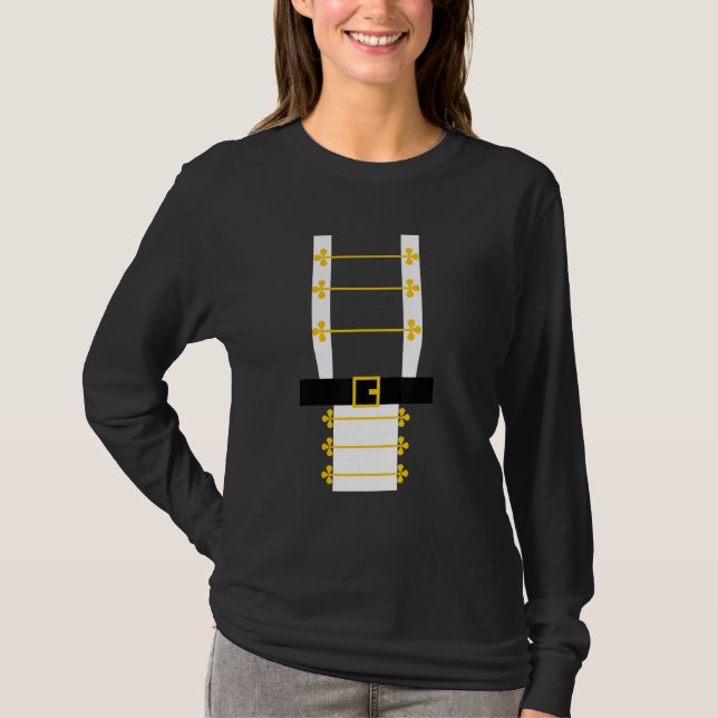 Nutcracker Soldier Costume Uniform Ballet Dance Ch T Shirt (Framsida)