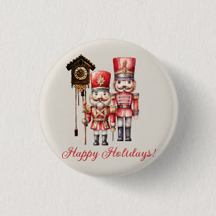 Nutcracker Soldier Duo Glad helg Cuckoo Knapp