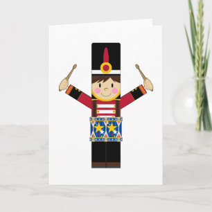 Nutcracker Soldier spelar upp rumskort Helgkort