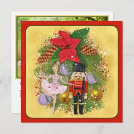 Nutcracker Soldier Sugar Plum Fairy God Jul Julaft