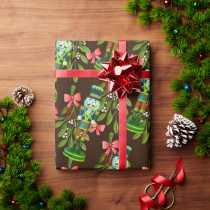 Nutcracker Soldiers & Mistletoe Presentpapper