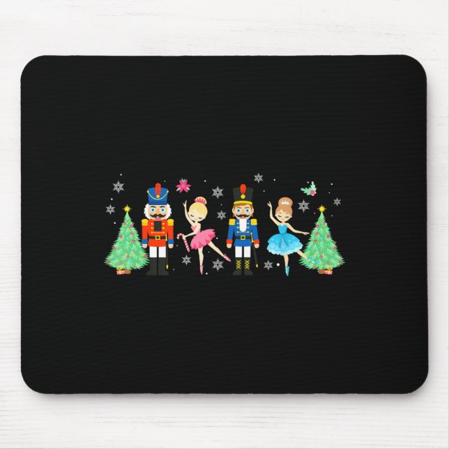 Nutcracker Squad Balett Dans God Jul Kvinnor Musmatta (Framsidan)