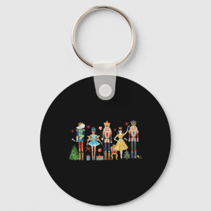 Nutcracker Squad Ballet Dance Julmatchning F Nyckelring