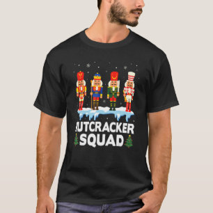 Nutcracker Squad Ballet Dance Matching Family Chri T Shirt