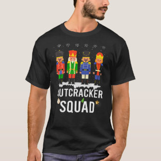 Nutcracker Squad Ballet Dance Matching Family Chri T Shirt