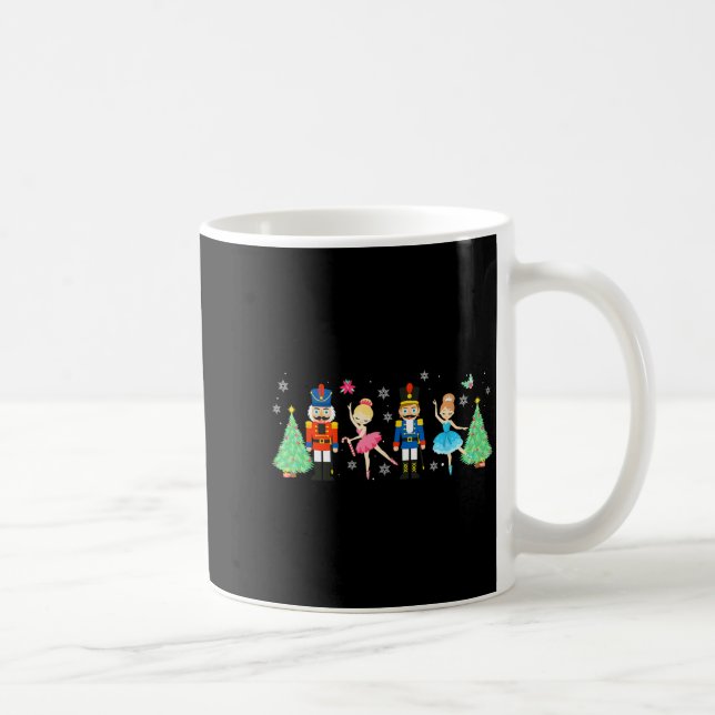 Nutcracker Squad Ballet Dance Merry Christmas Wome Kaffemugg (Höger)