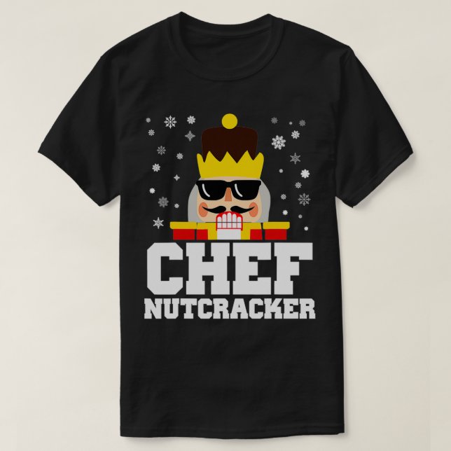 Nutcracker Squad Chef Ballet Dance T Shirt (Design framsida)
