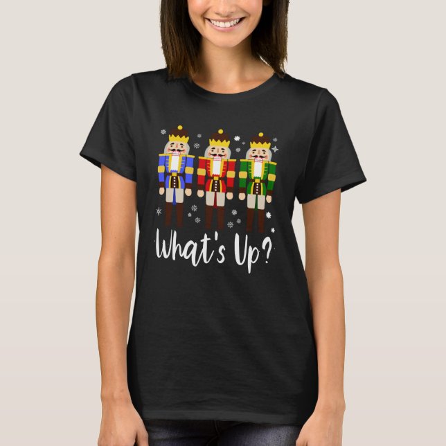 Nutcracker Squad Crew Ballet Dance Groupe Idea Bal T Shirt (Framsida)