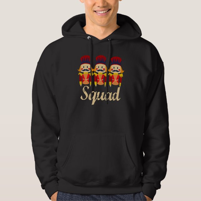 Nutcracker Squad Helgdag Ballet Dance Hoodie (Framsida)