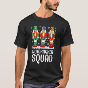 Nutcracker Squad Matching Family PJs Gift Christma T Shirt