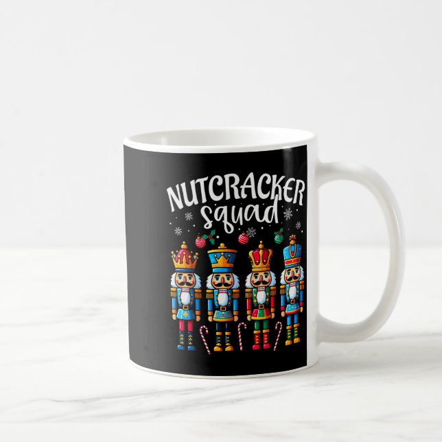Nutcracker Squad Pajama Merry Christmas Toddler Bo Kaffemugg (Höger)