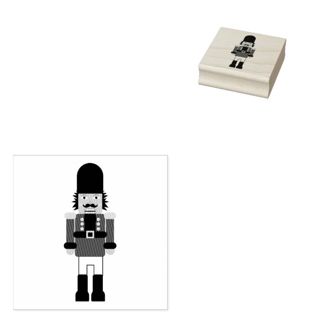 Nutcracker Stämpel (Stämplad)