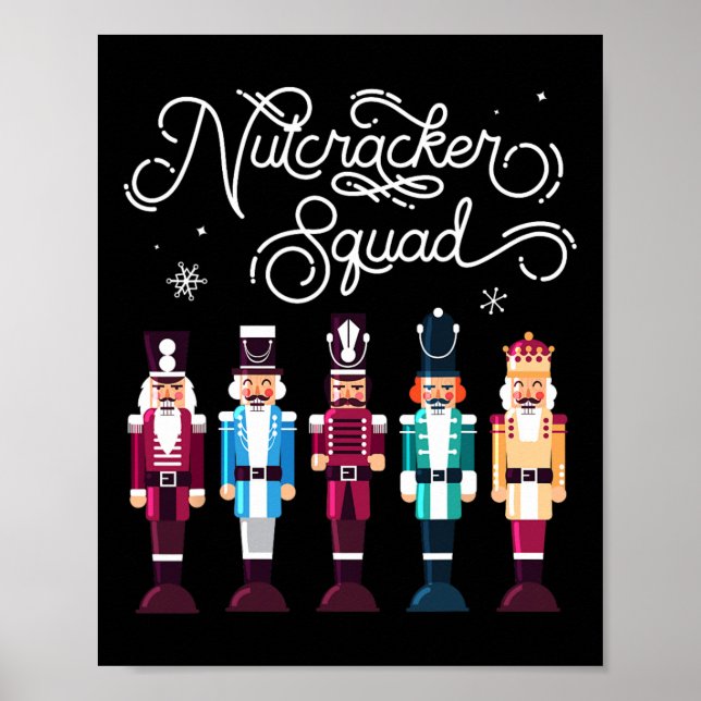 Nutcracker-styrka Holiday jul pojkar flickor kvinn Poster (Framsidan)