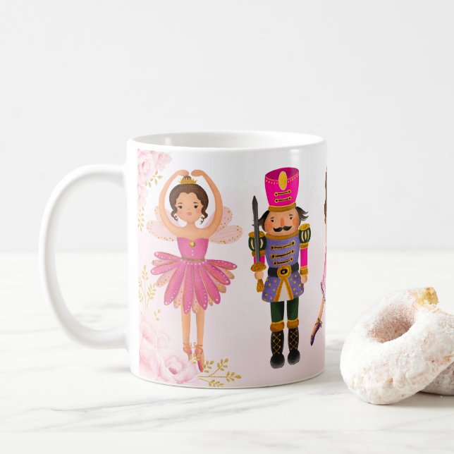 Nutcracker Sugar Plum Fairy Clara Drosselmeyer Kaffemugg (Med munk)
