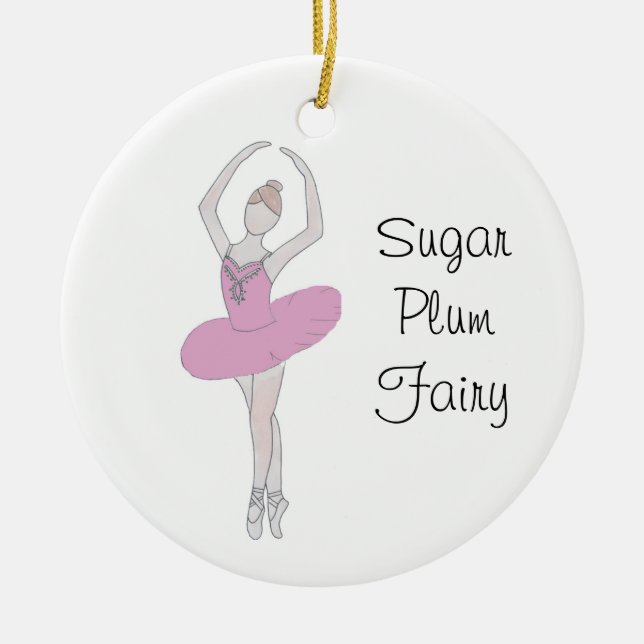 Nutcracker Sugar Plum Fairy Keepsak Ornament (Framsidan)