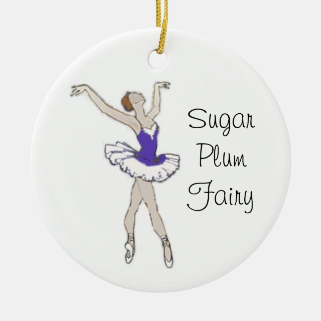 Nutcracker Sugar Plum Fairy Keepsak Ornament (Framsidan)