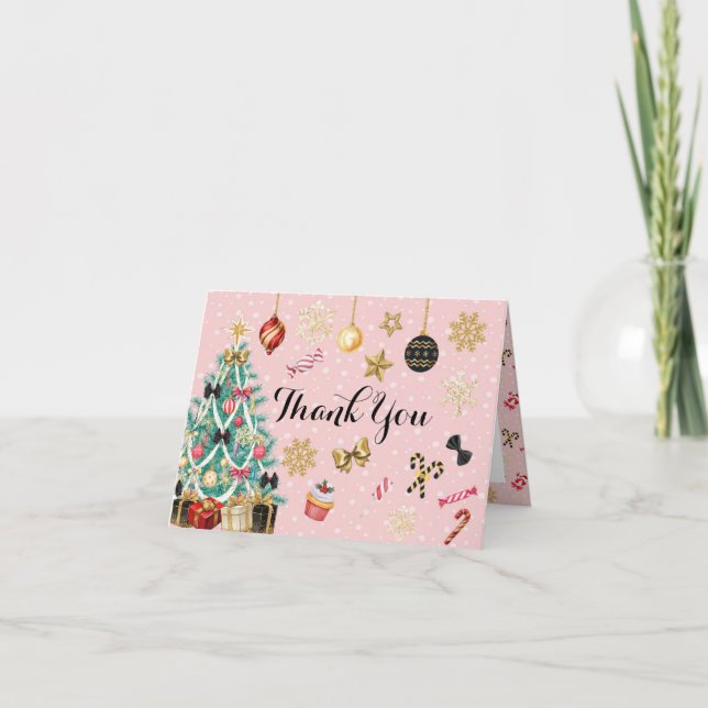 Nutcracker Sugar Plum Fairy - tackkort Inbjudan (Framsida)