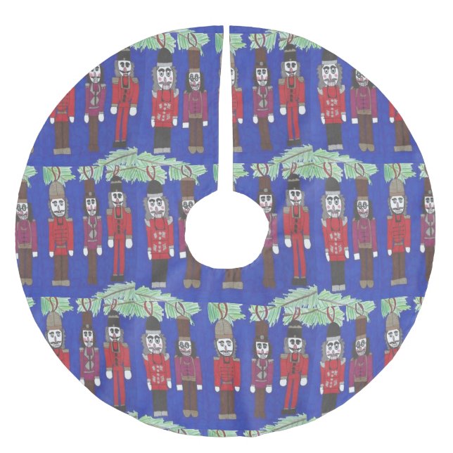 Nutcracker Suite Julgran Skirt Julgransmatta Borstad Polyester (Framsidan)