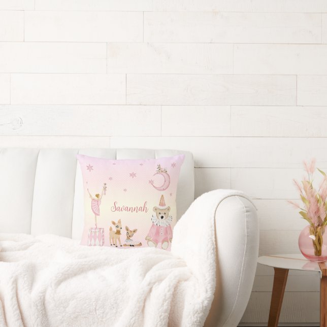 Nutcracker Suite Personlig Rosa Nursery Kudde (Soffa)