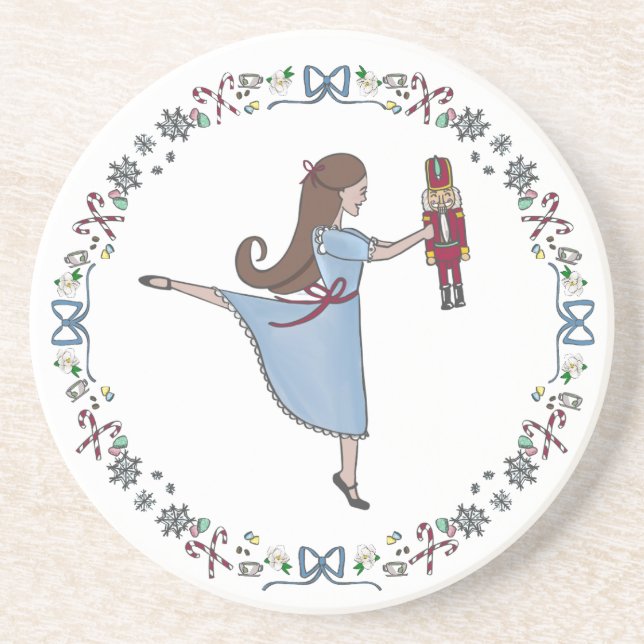 Nutcracker Sweet Clara jul Underlägg (Framsidan)