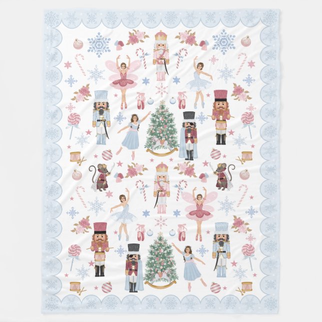 Nutcracker Sweets Blanket Fleecefilt (Framsidan)