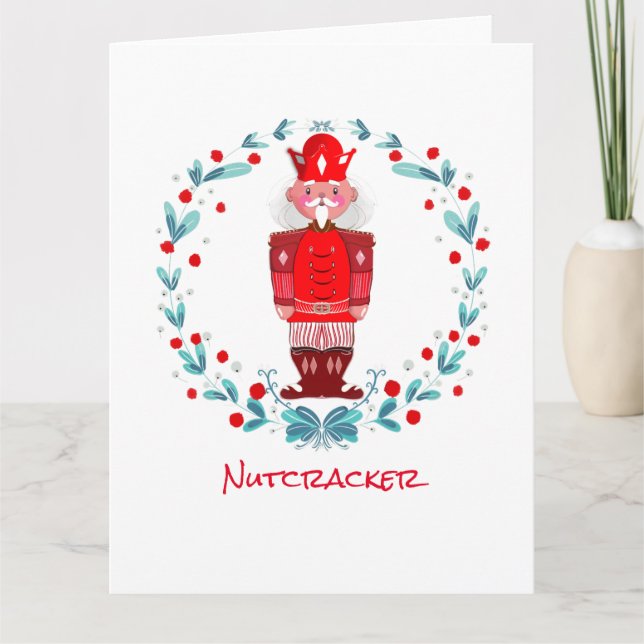 NutCracker T-Shirt Nyckelring Classic Round Sticke Kort (Framsida)