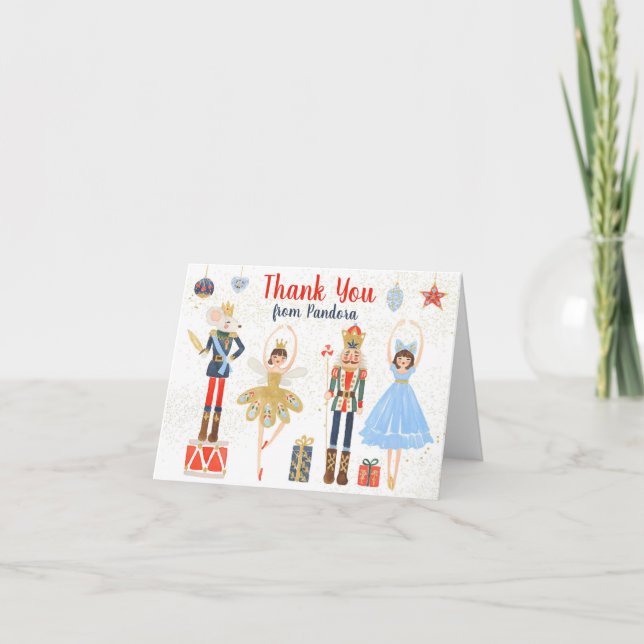 Nutcracker Tackkort Stationery (Framsida)