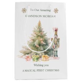 Nutcracker Träd Baby 1:a julklapp