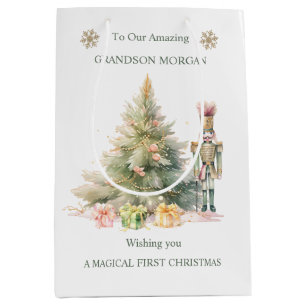 Nutcracker Träd Baby 1:a julklapp