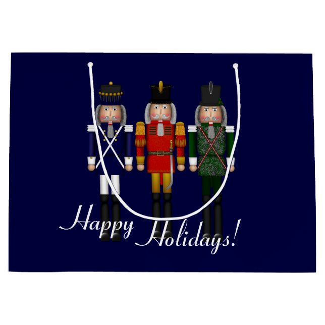 Nutcracker Trio, Blue-GIFT BAG L (Framsidan)