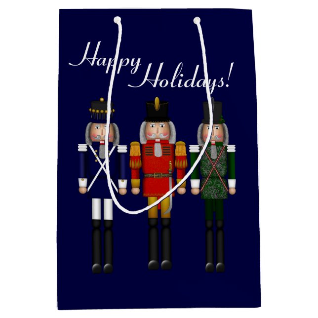 Nutcracker Trio, Blue-GIFT BAG M (Framsidan)