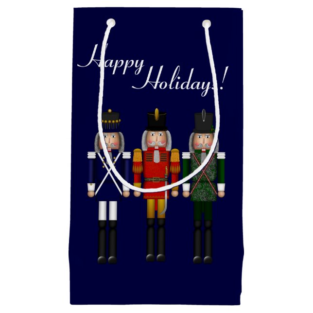 Nutcracker Trio, Blue-GIFT BAG S (Framsidan)