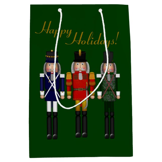 Nutcracker Trio-Grönt-GIFT BAG M (Framsidan)
