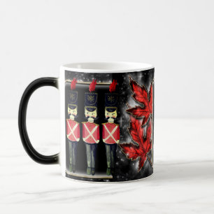 Nutcracker Trio Red Löv Ballerina Soldier Magisk Mugg