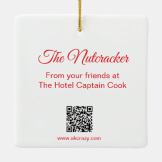 Nutcracker vid hotellkaptenen Cook 2025 ornament
