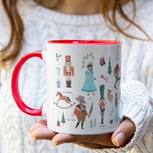 Nutcracker Vinterjul i Helgdag MUGG