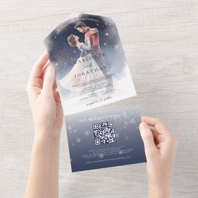 Nutcracker Whimsical Fairytale Winter Wedding (Avrivbar del)
